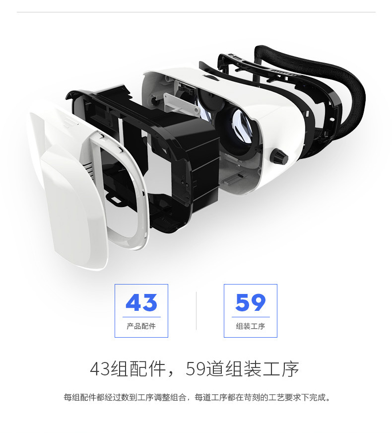 rockspace虛擬現實3D頭盔