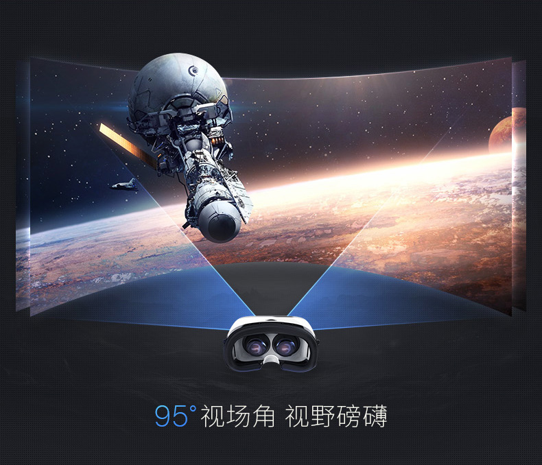 rockspace虛擬現實3D頭盔