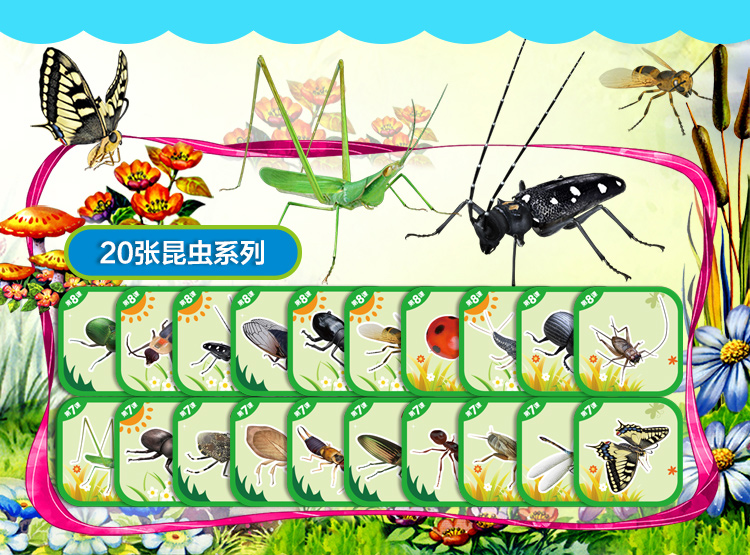 萌橙CC新魔法動物園早教3D卡片正品AR立體認知益智兒童玩具3-6歲