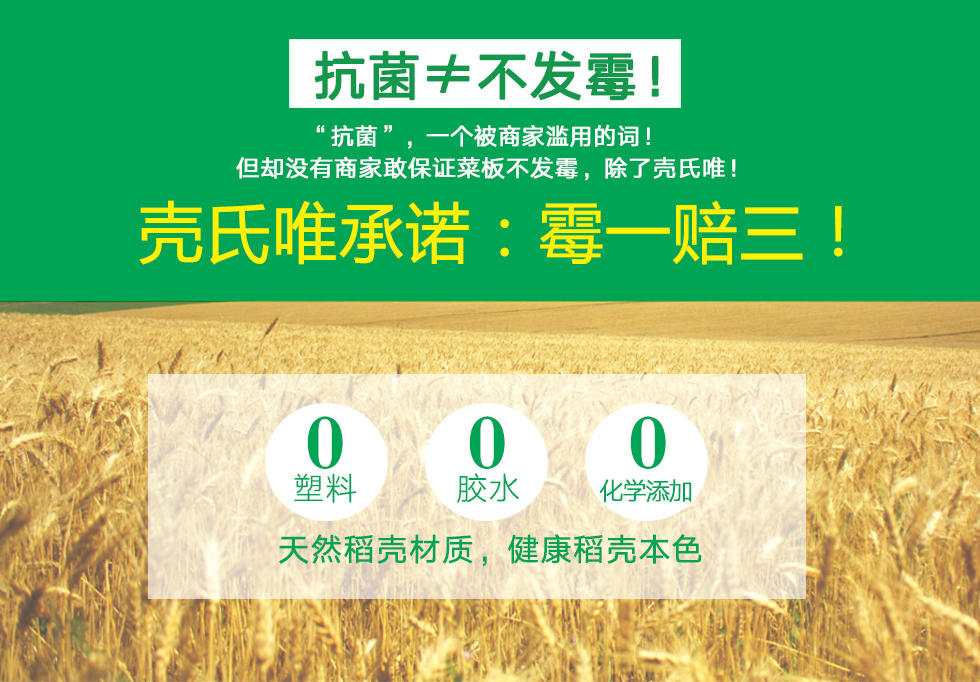 抗菌不發霉易清洗健康環保切菜板
