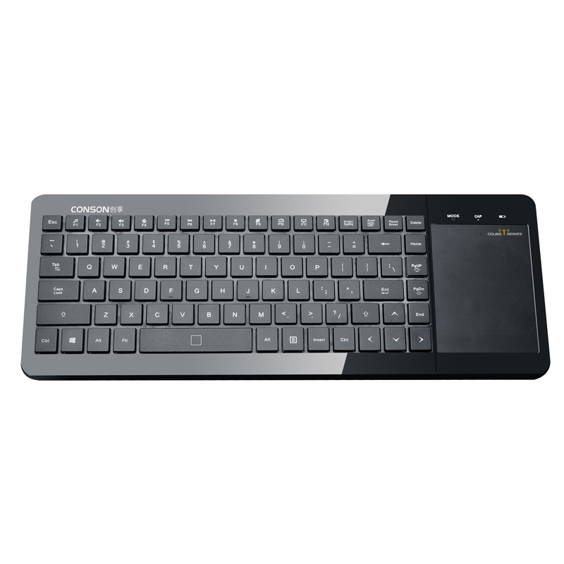 CK-470T無(wú)線觸控鍵盤觸摸TOUCH鍵無(wú)線背光發(fā)光鋰電充電鍵盤
