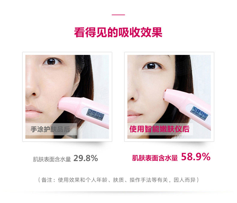 日本娜蜜絲nanoskin嫩膚儀美容儀器家用 臉部射頻瘦臉導入導出