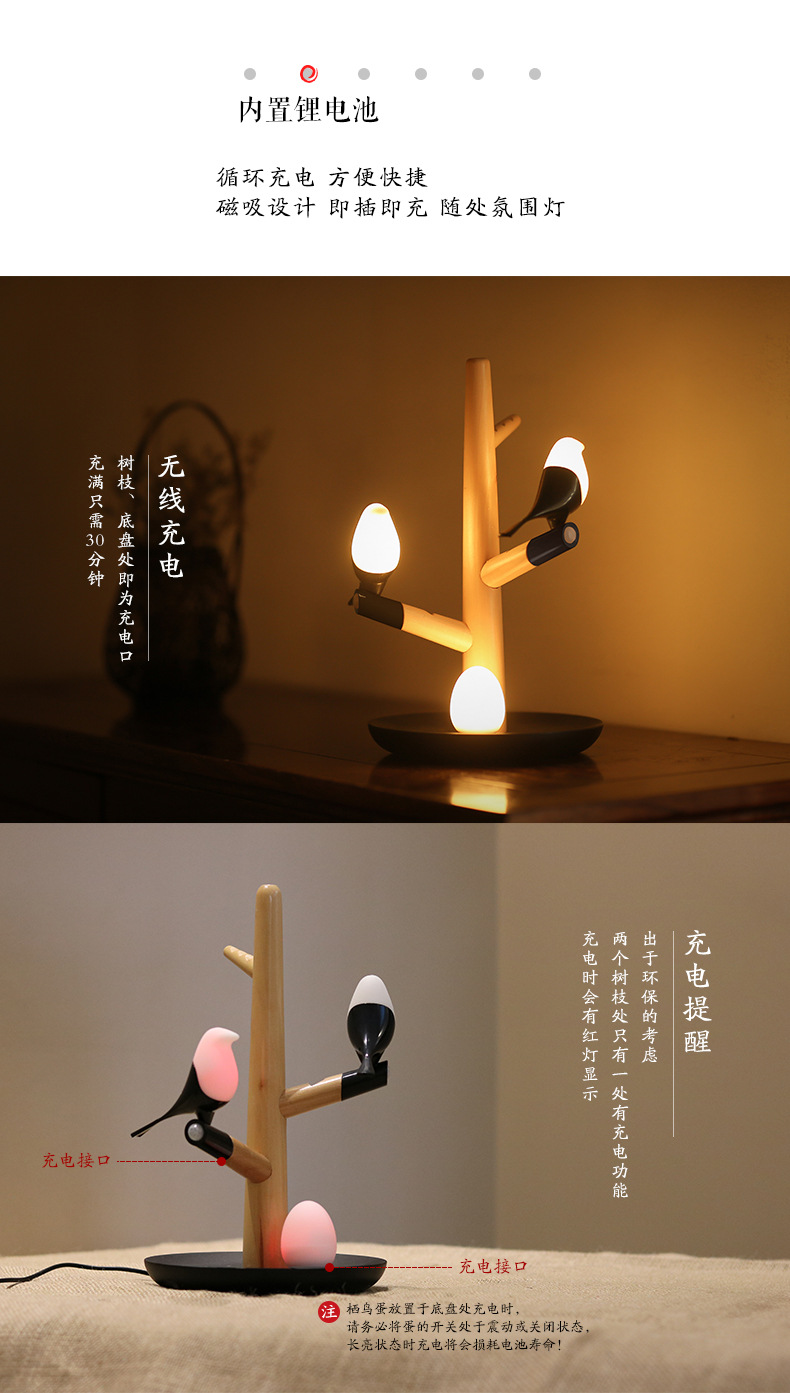 喜上梢感應燈 創意產品 新奇特燈具 led小夜燈 人體感應燈