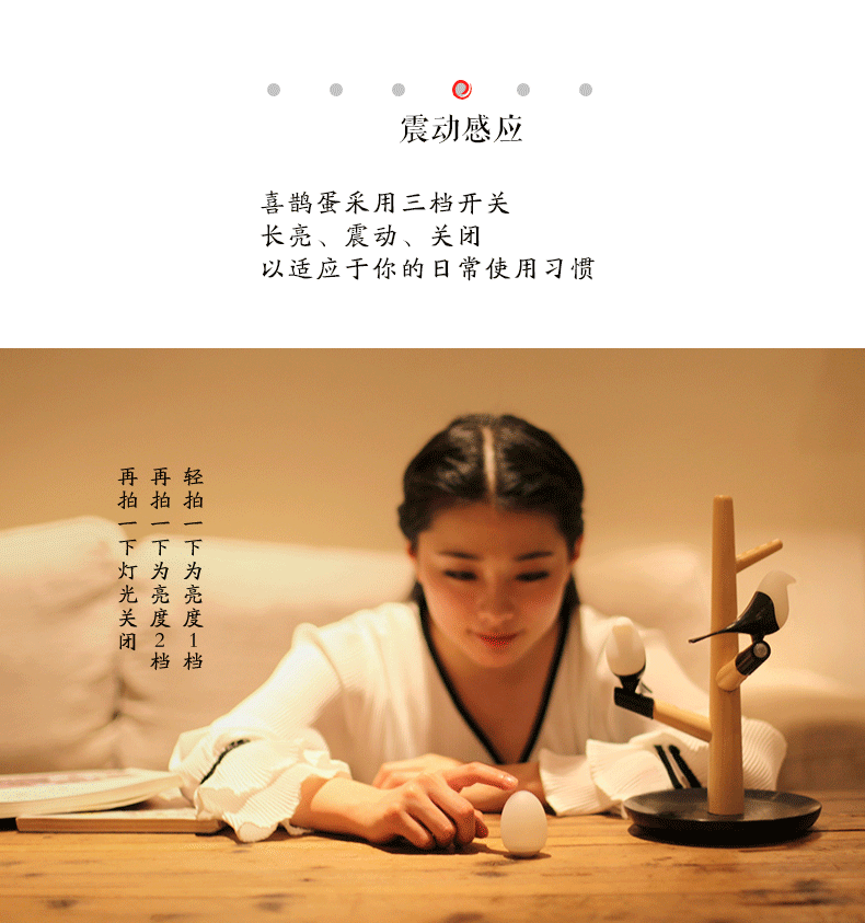 喜上梢感應燈 創意產品 新奇特燈具 led小夜燈 人體感應燈