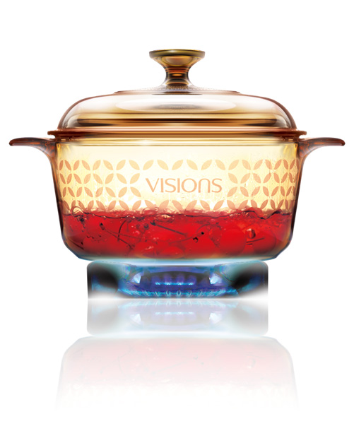 美國(guó)康寧–晶彩透明鍋四葉草花色