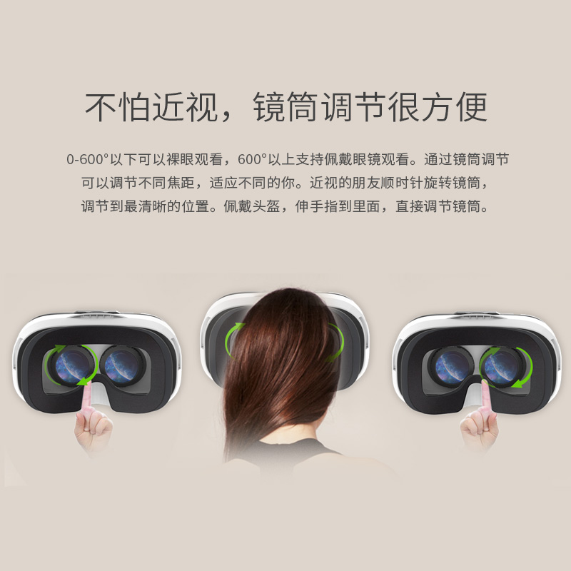 rockspace-S01虛擬現(xiàn)實3D頭盔（新款）