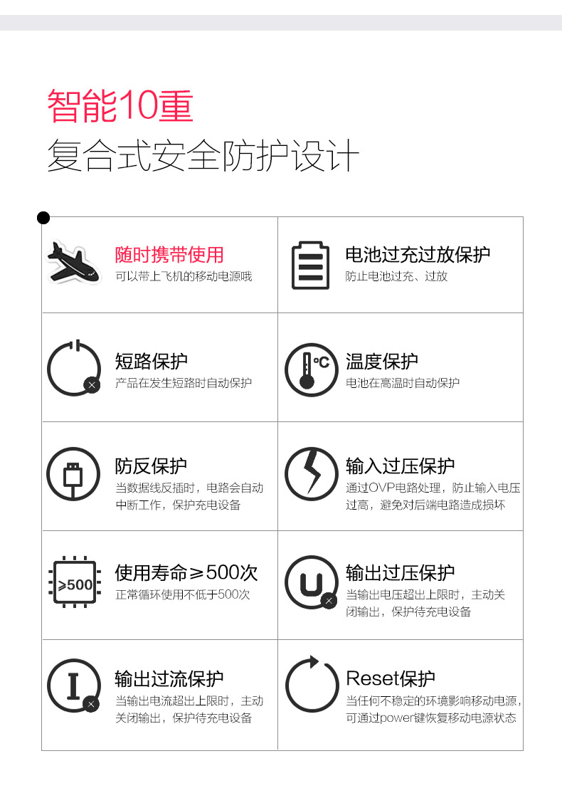 MAXCO美能格 刀鋒三代移動電源超薄充電寶便攜聚合物8000毫安