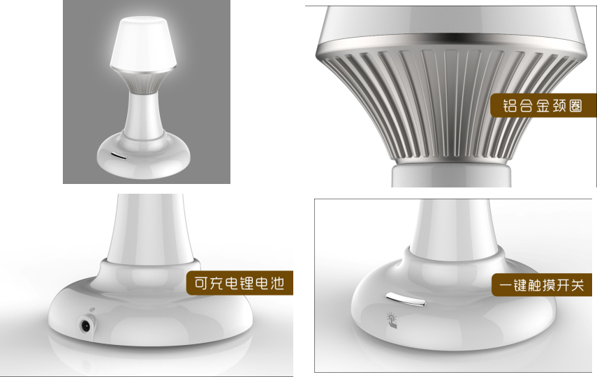 CW8708 “羅馬印象”金屬傳導觸控燈