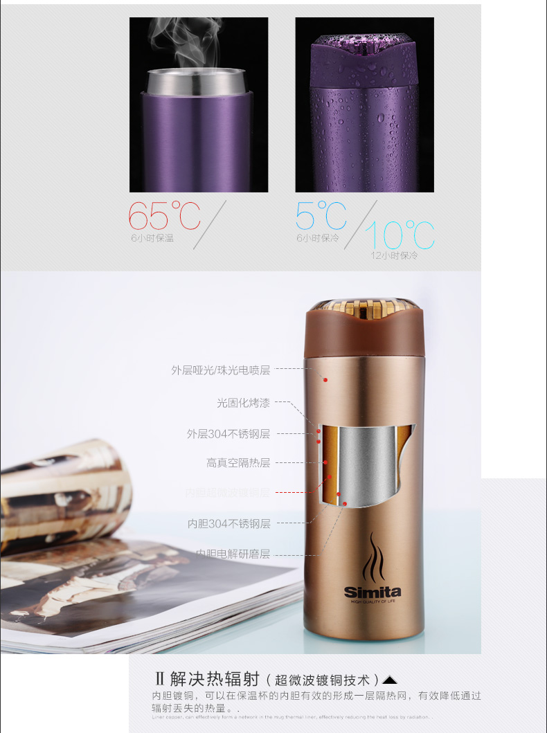 時尚休閑旅游保溫杯、火影杯380ml