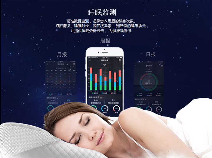 聲波助眠監(jiān)測(cè)枕