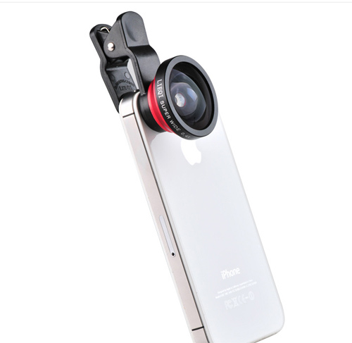 通用型夾子0.4X超廣角鏡頭 iphone 三星 手機鏡頭