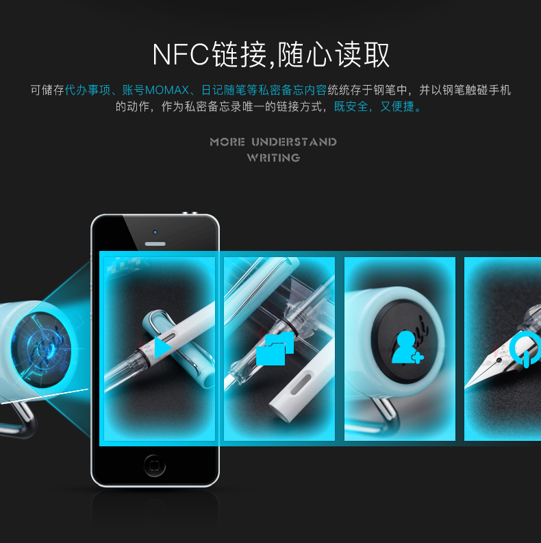 示范鋼筆、正姿書寫智能NFC鋼筆、會議筆