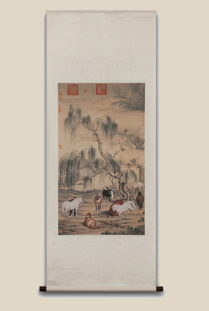 萬事利《八駿圖》