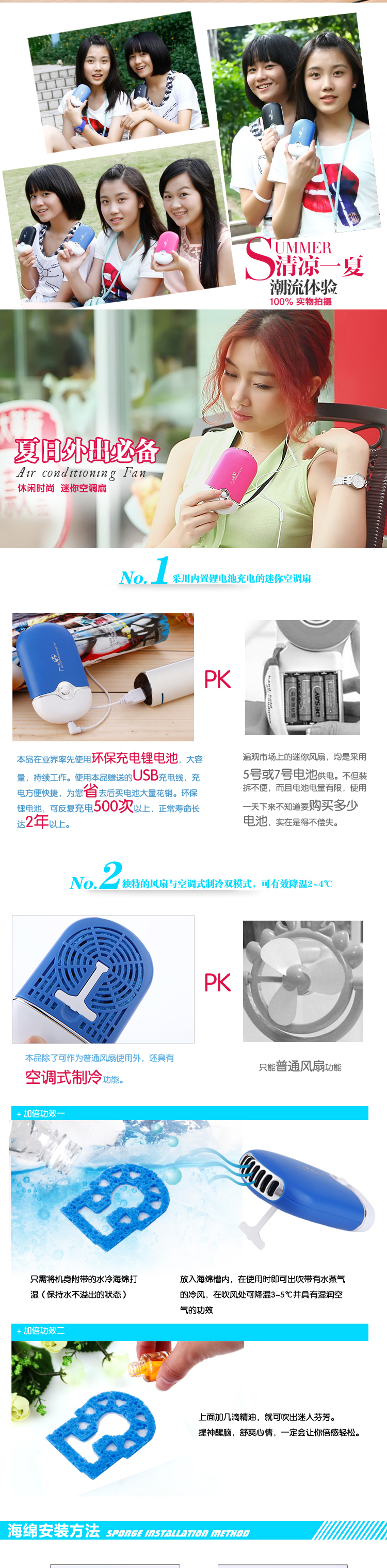 迷你空調扇