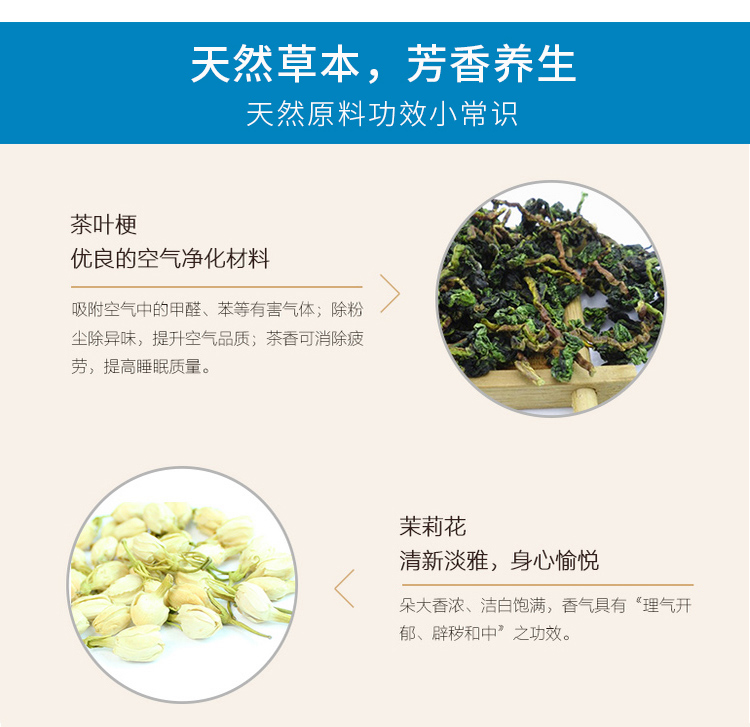 茶香花香空氣凈化器靜音 除甲醛霧霾煙味 負離子殺菌空氣自動循環