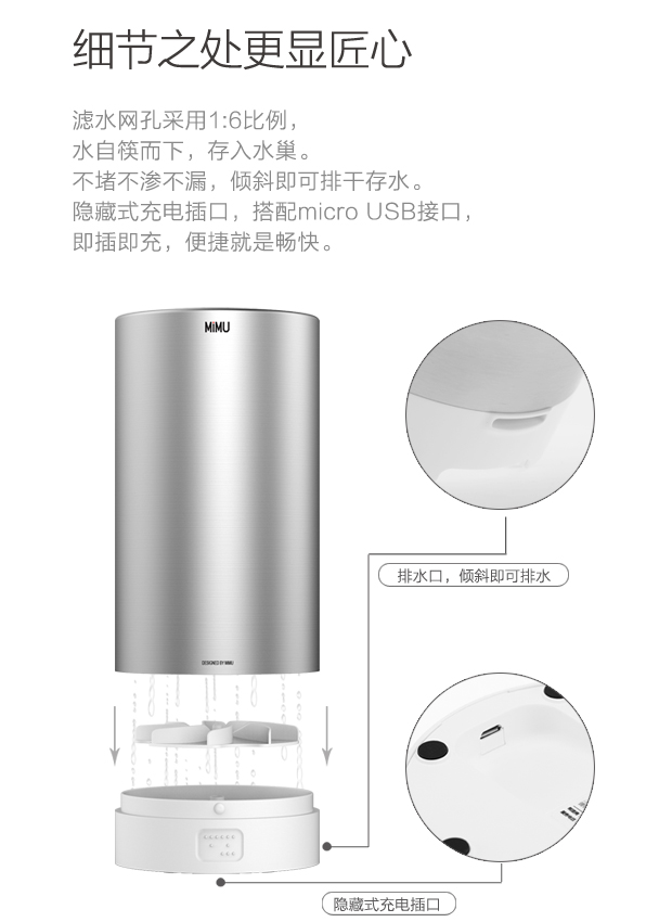 MiMU抑菌歐式筷筒創意不銹鋼防霉殺菌廚房筷子筒