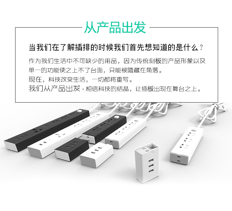 魔方組合插座（創意組合、一物兩用）