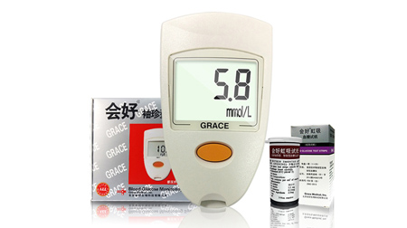 臺灣進口 會好袖珍型血糖測試儀家用測血糖
