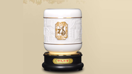 詩(shī)禮華章旋轉(zhuǎn)筆筒