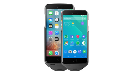 機甲（MESUIT) i6 智能手機殼 雙系統/雙卡雙待/充電寶/手機存儲 適用于iPhone6/6S 蘋果創意智能外設
