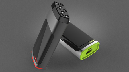 新款強光照明燈充電寶