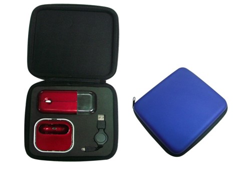 鼠標(biāo)套包，筆記本旅行套裝，超薄鼠標(biāo)+USB HUB