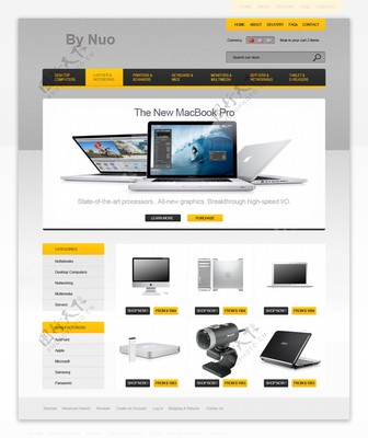 數字美學新篇章 探索現代數碼產品網頁模板的設計趨勢